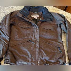 Columbia Titanium Omni Tech Winter Ski Jacket Women's L